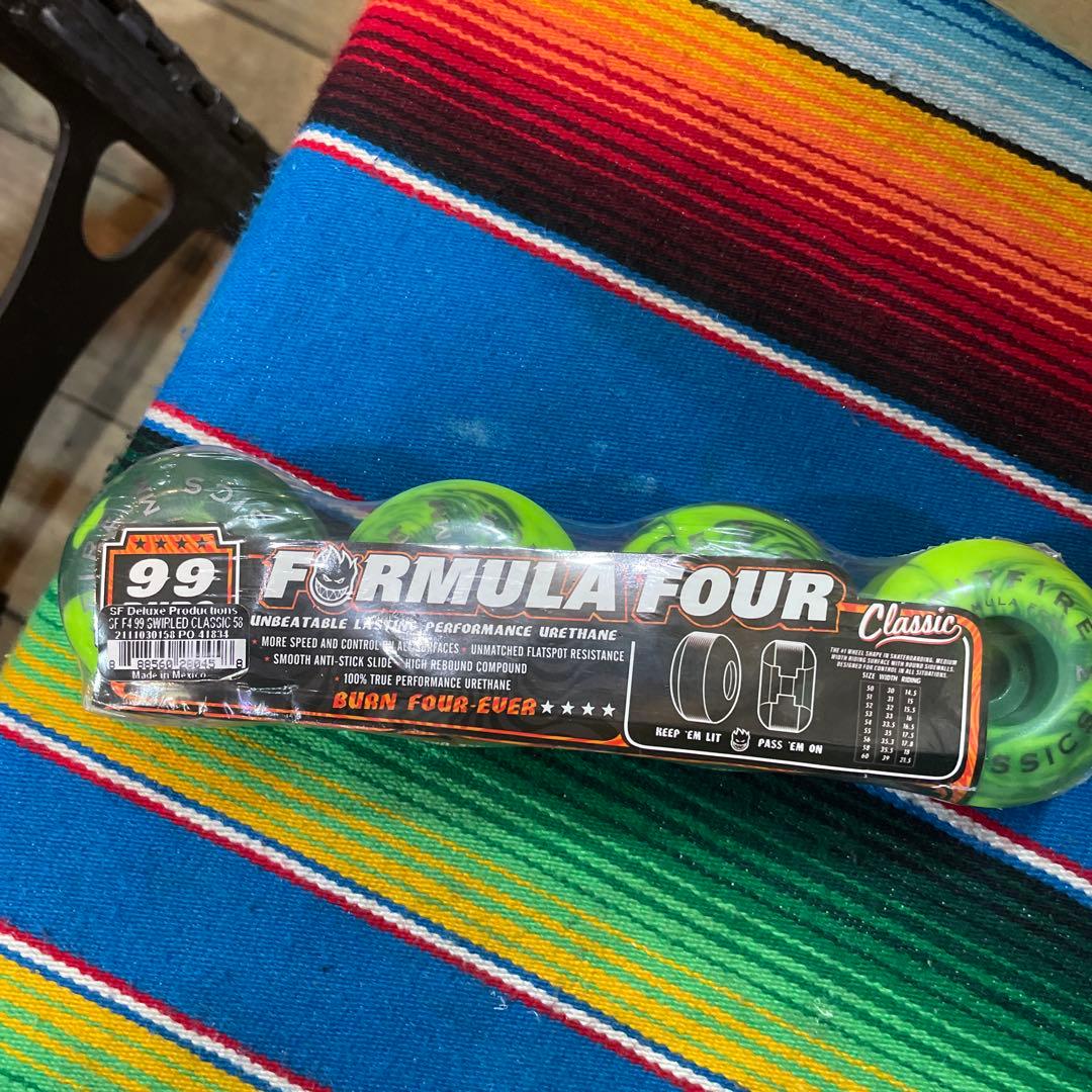 スケートボード SPITFIRE FORMULA FOUR Classic 99D 58mm