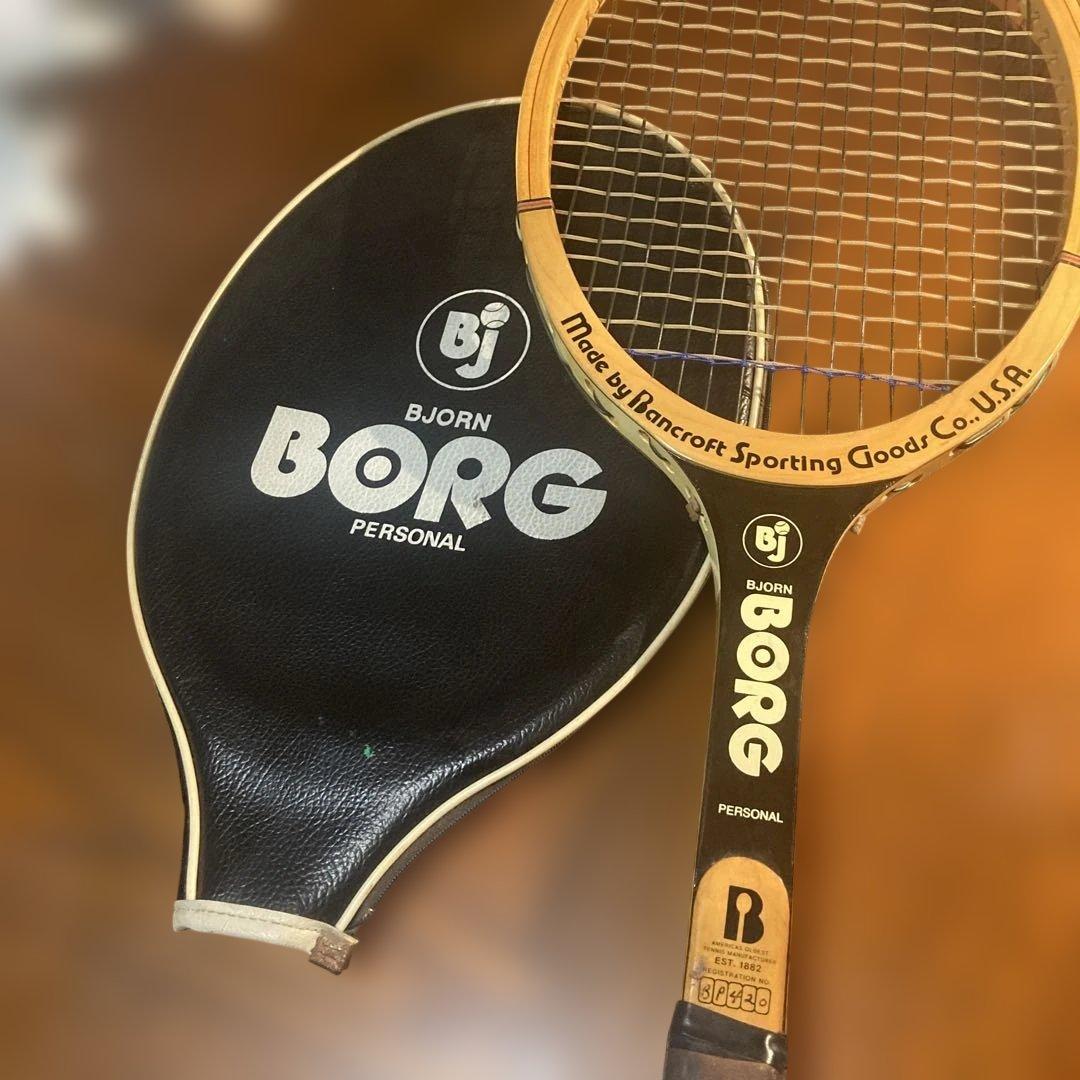 バンクラフト テニスラケット ボルグモデル希少品 - メルカリ