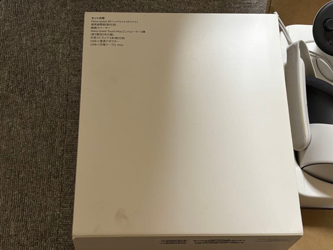 Quest3s　128gb　VRヘッドセット　メガネスペーサー無し