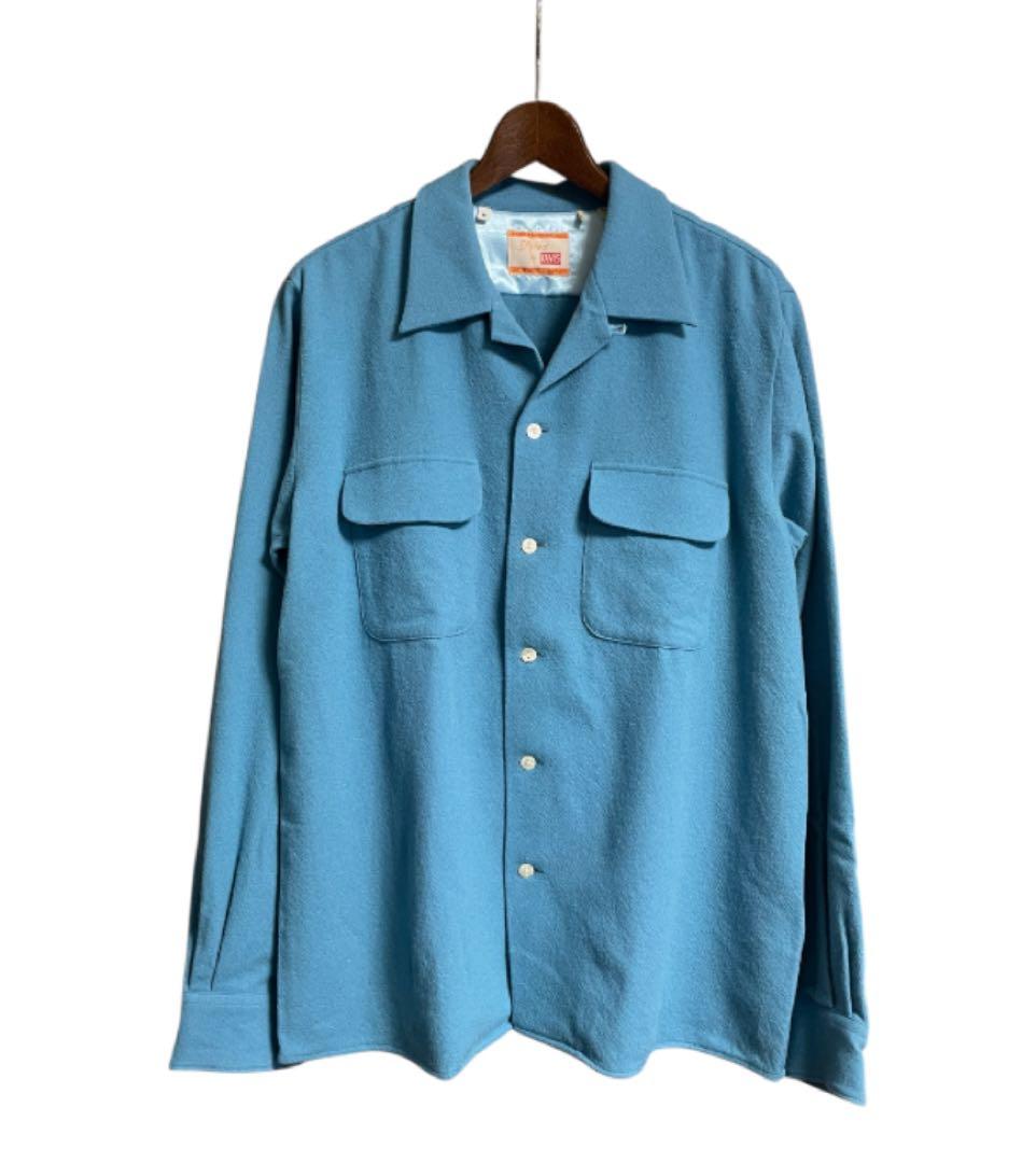 定価26400円 LVC リーバイス 50s復刻 オープンカラー ウール シャツ