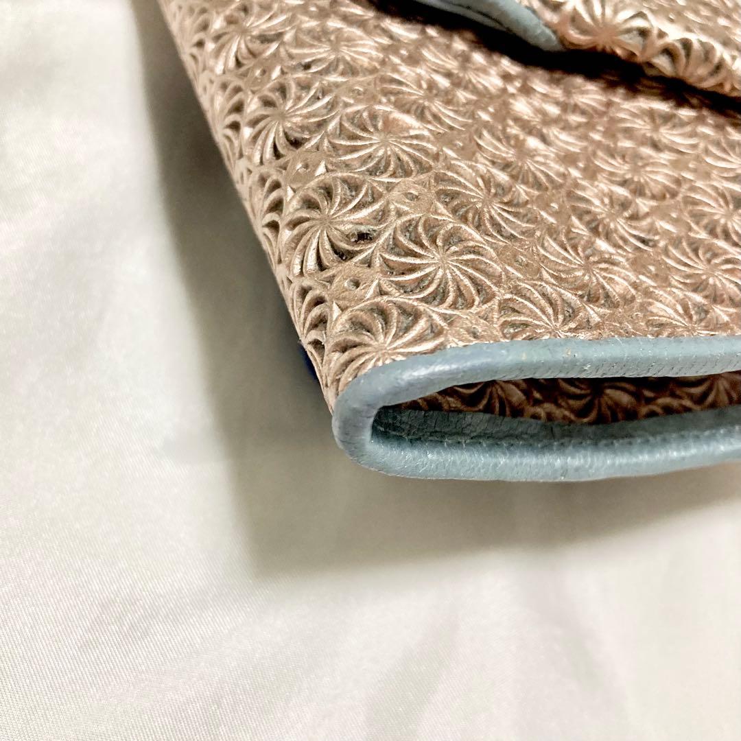 美品 ヒロコハヤシ 限定商品 ジラソーレ セーラ マルチ財布 ミニモ