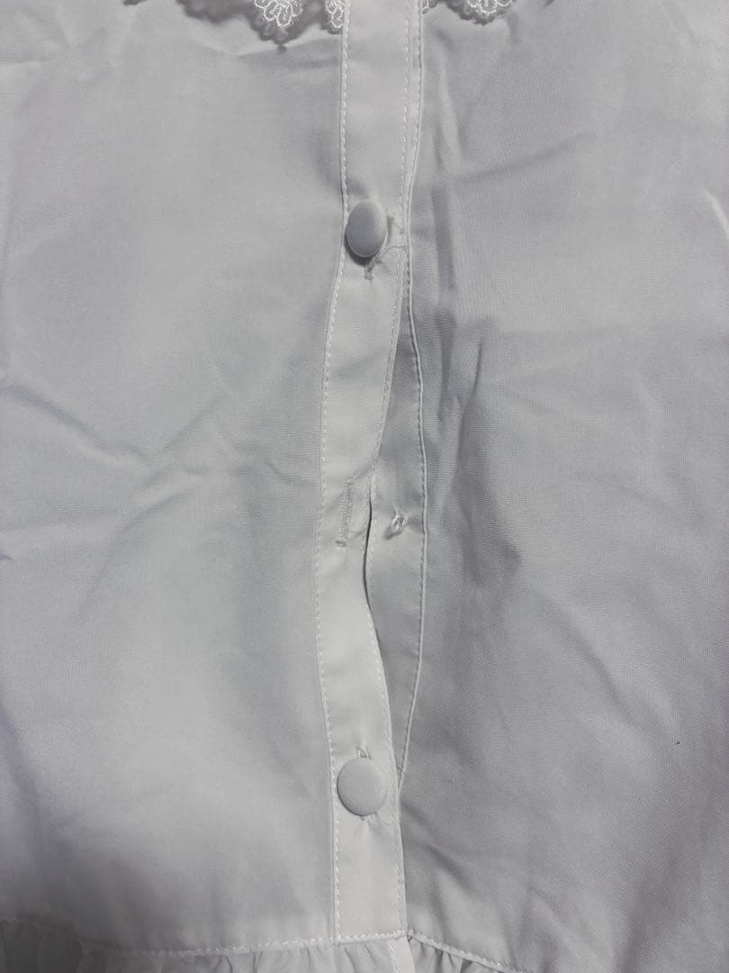 【訳アリ】膝丈ジャンパースカート ブラウスセット