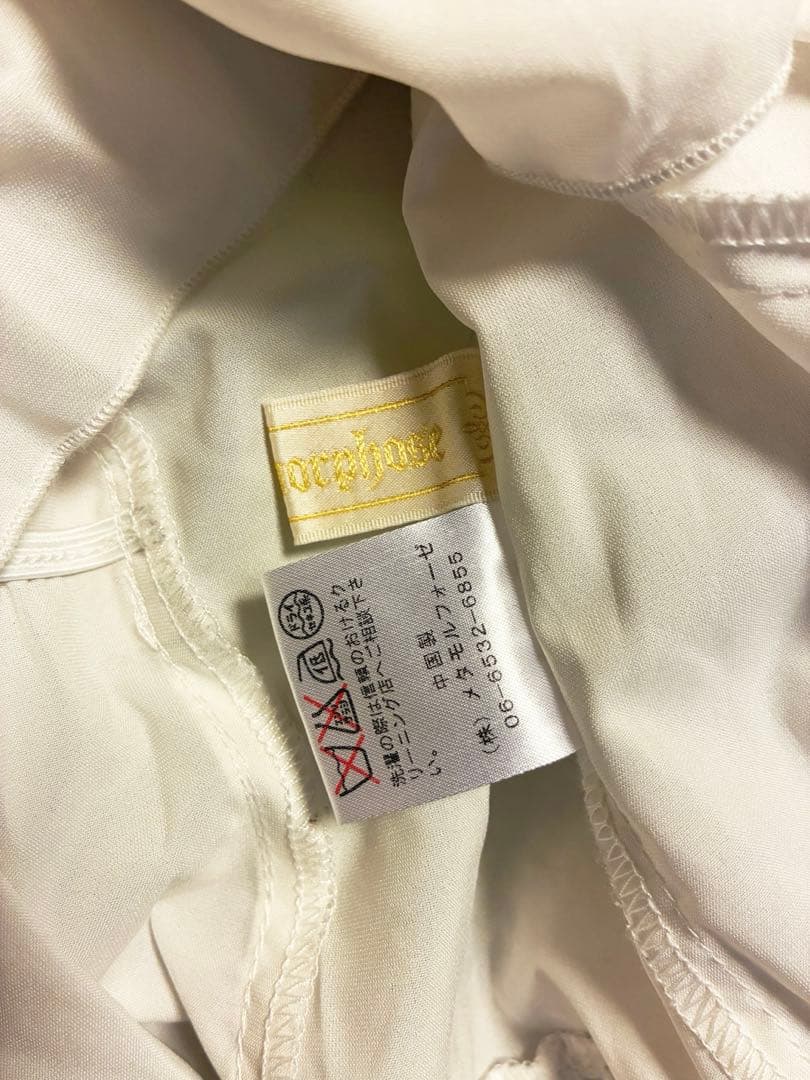 【訳アリ】膝丈ジャンパースカート ブラウスセット