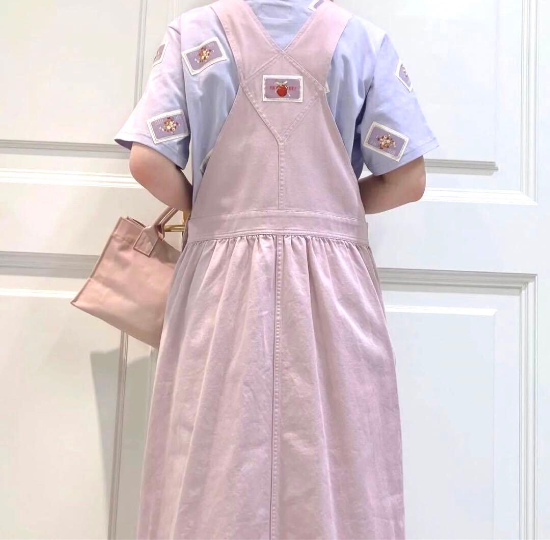 PINK HOUSE 25年 ギンガムチェック使いサロペット