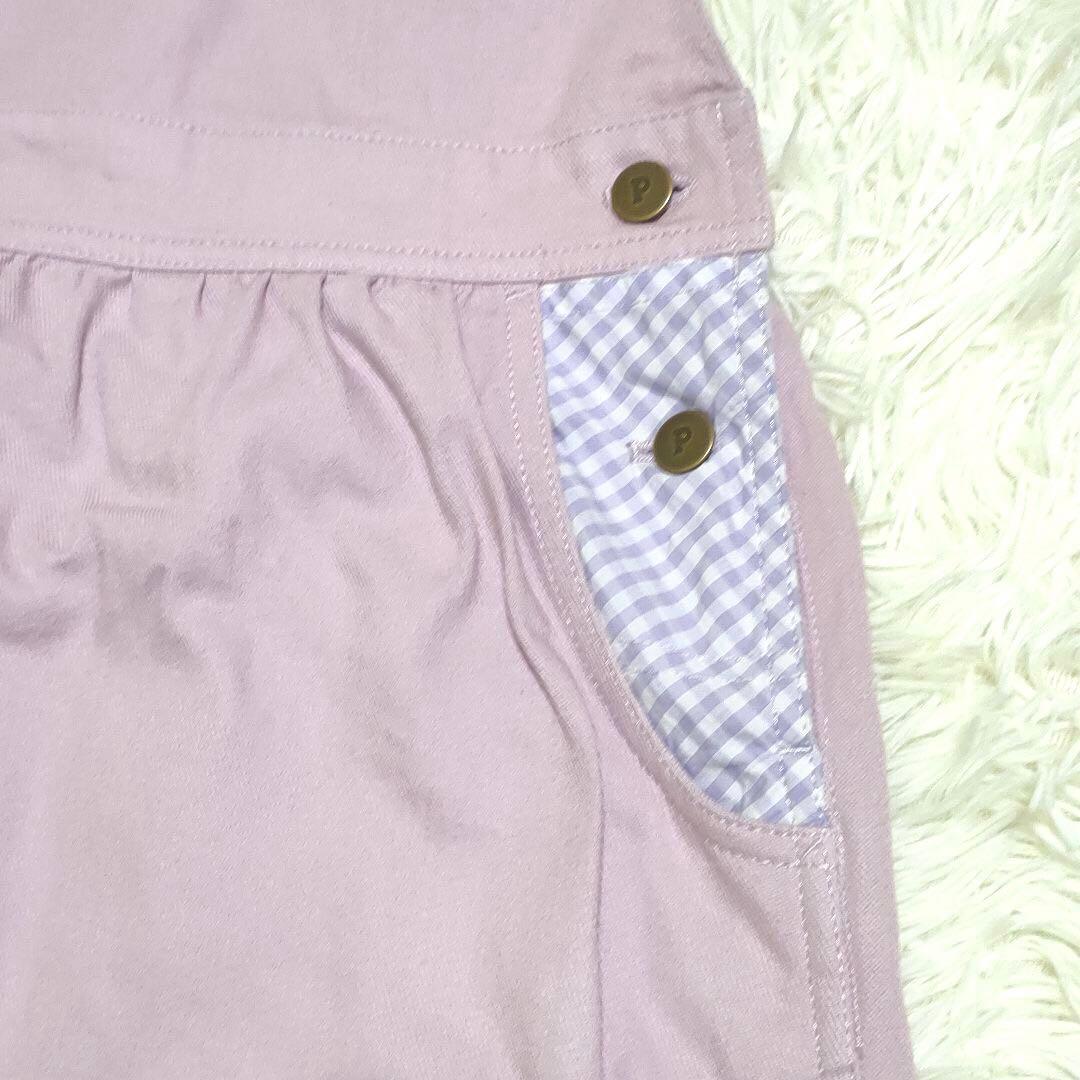 PINK HOUSE 25年 ギンガムチェック使いサロペット