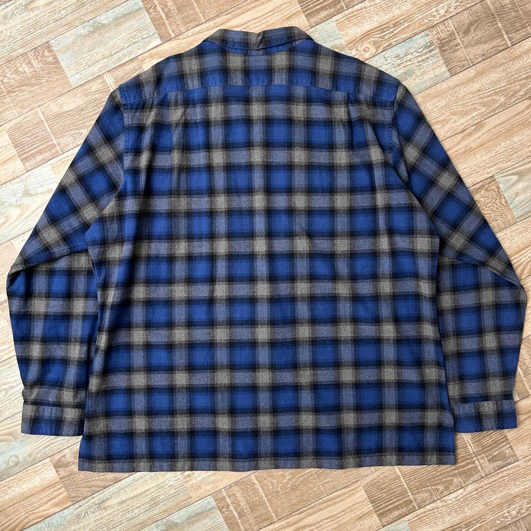 90s ラルフローレン HERITAGE SKI CAMP ネルシャツ XXL