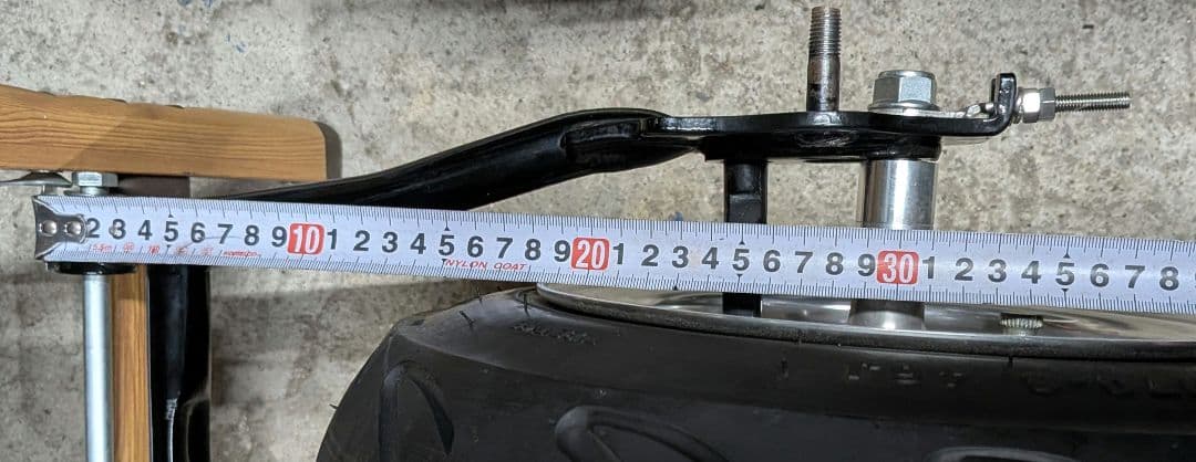 G craft ジークラフト　8インチ　5.5J 　スイングアームのセット