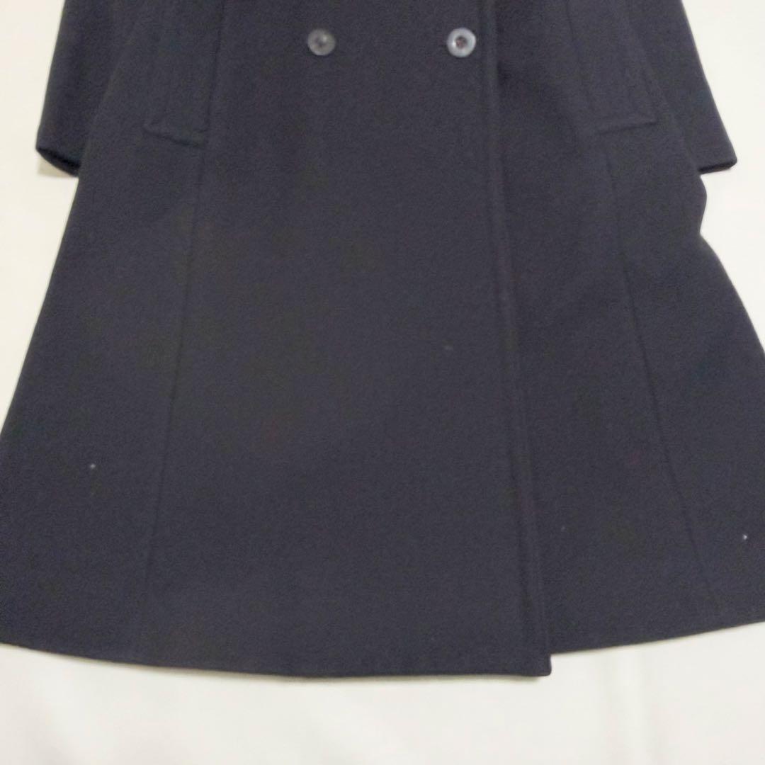 美品✨ラルフローレン ロングコート ヘリンボーン柄 ウール ステンカラーコート