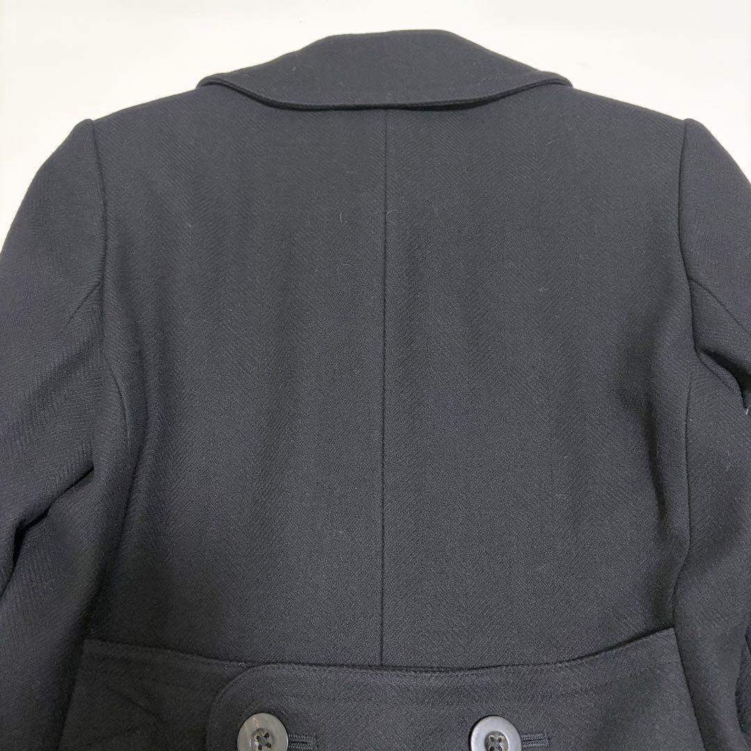 美品✨ラルフローレン ロングコート ヘリンボーン柄 ウール ステンカラーコート