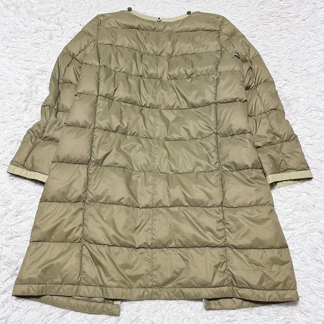MHL. ダウンライナー付きステンカラーコート コットン ナイロン