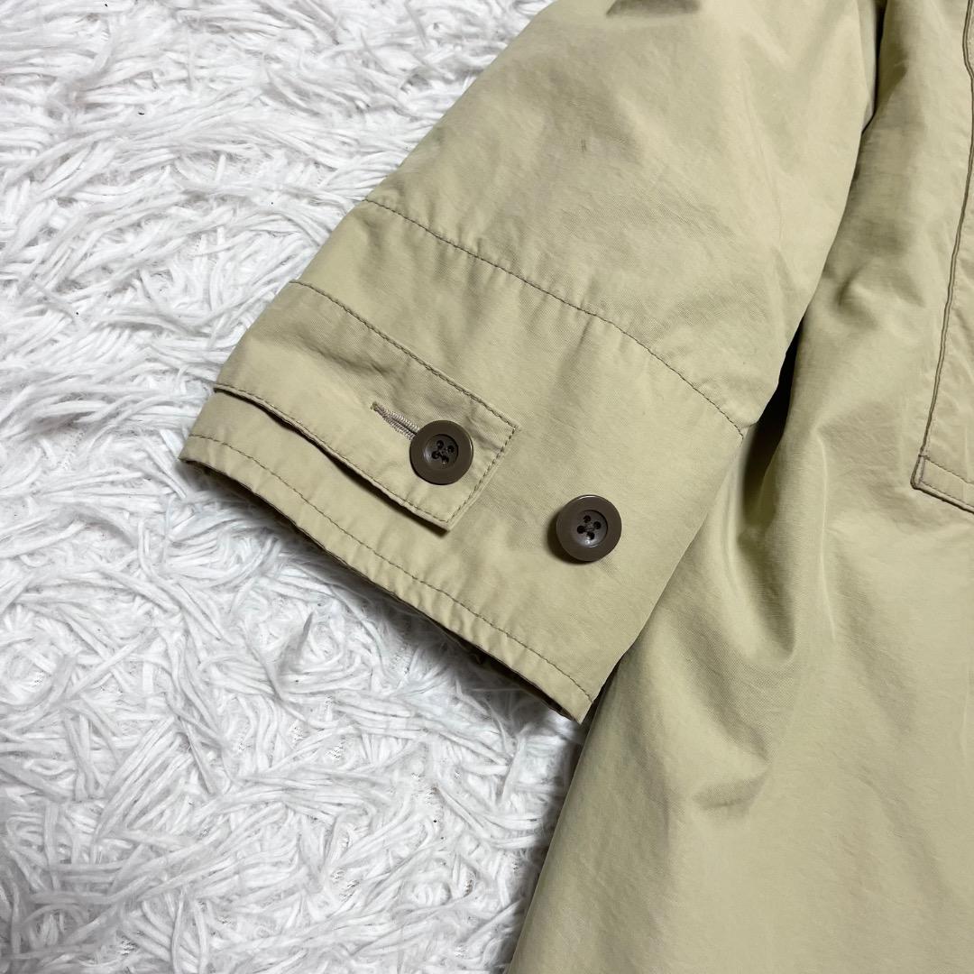 MHL. ダウンライナー付きステンカラーコート コットン ナイロン