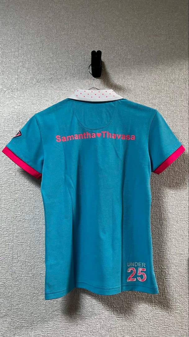 Samantha Thevasa ポロシャツ 水色