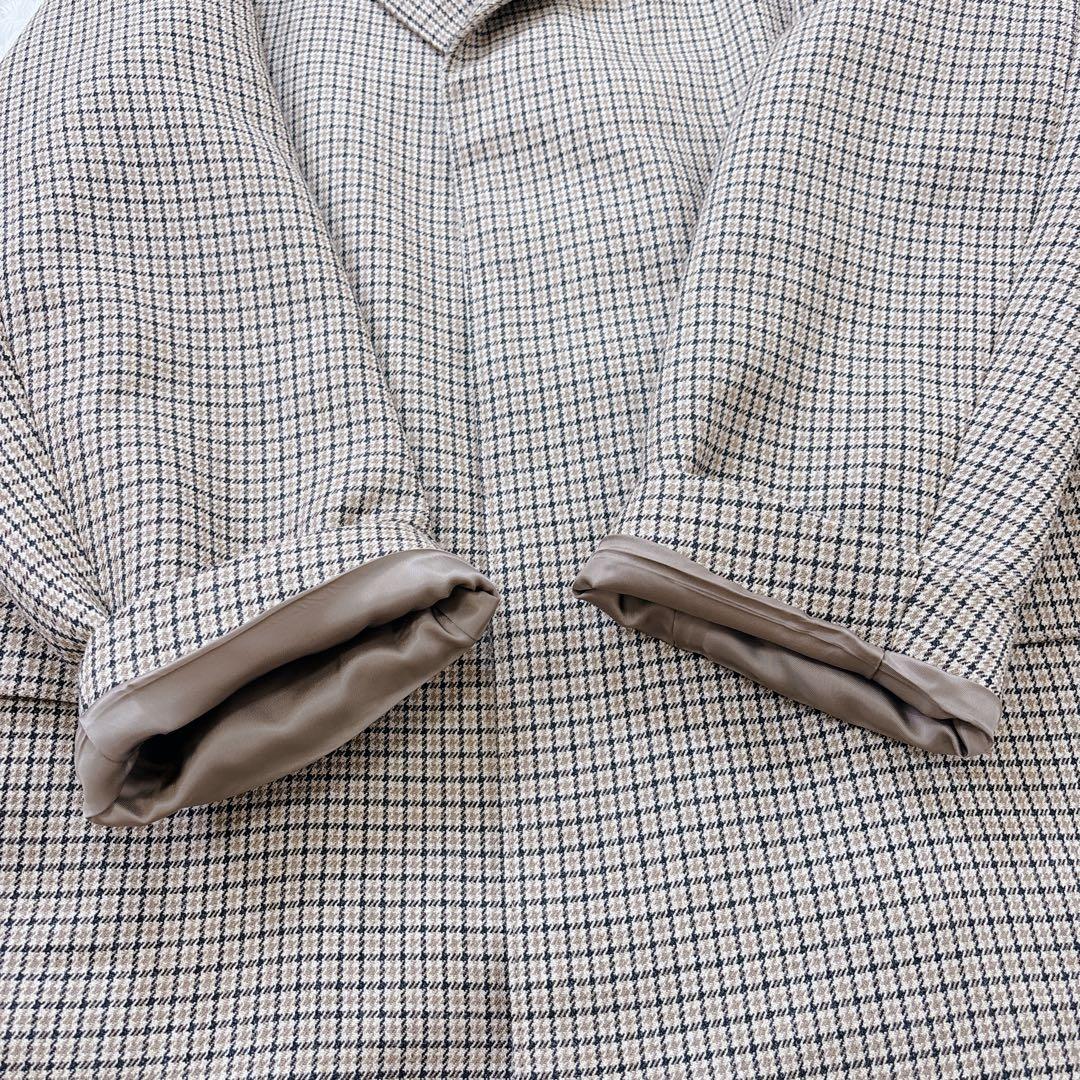 極美品 オーラリー ダブルフェイスチェックロングコート 17AW 齋藤飛鳥