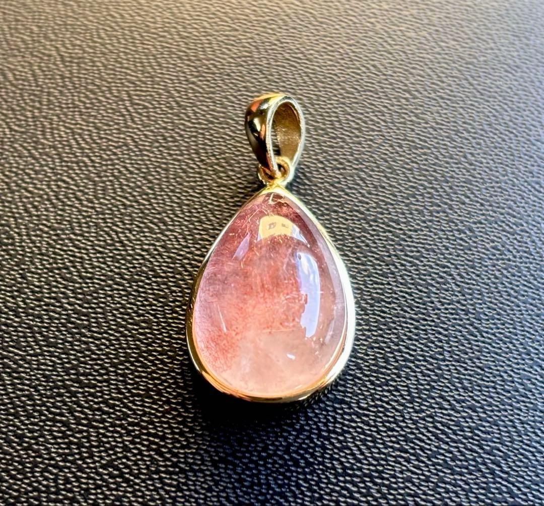 夢幻品質　女神が創造した究極の守護石　幻のカザフスタン産ストロベリークォーツPT