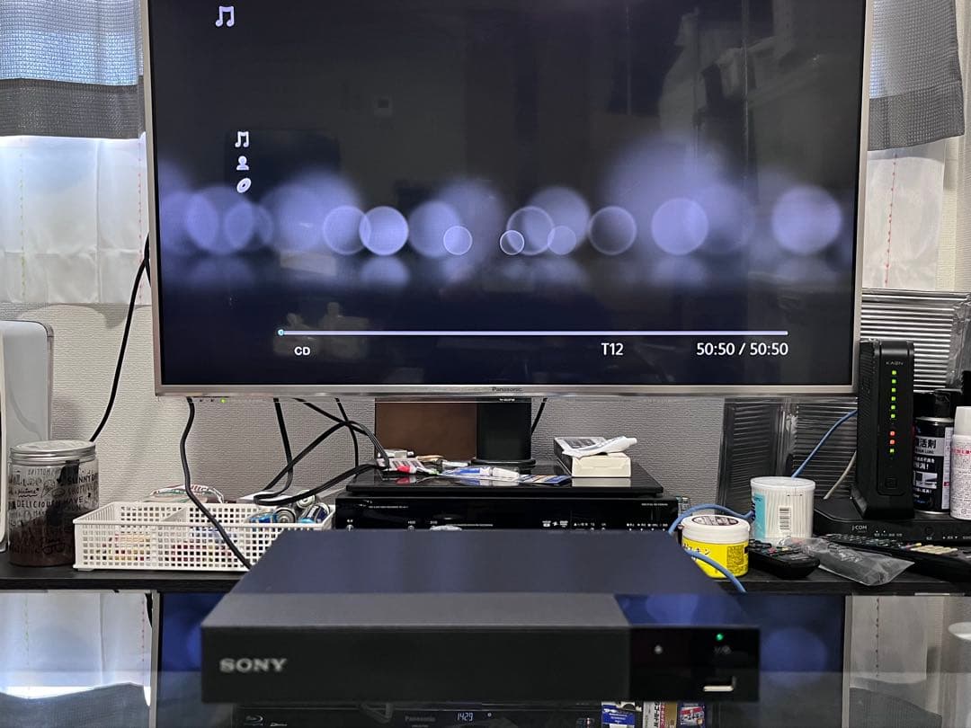 新品リモコン付　ソニー　コンパクトブルーレイプレイヤー　BDP-S1500