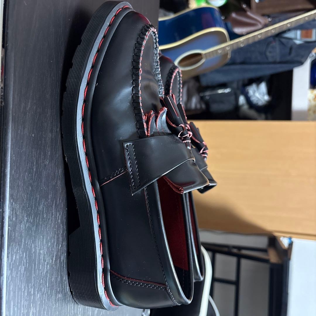 Dr. Martens タッセルローファー　赤ステッチ