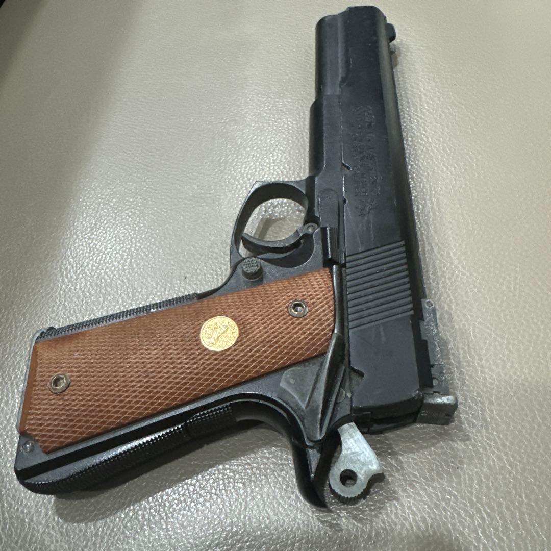 動作品ガスガン Colt Mk.IV Series'70 ゴールドカップ コルト