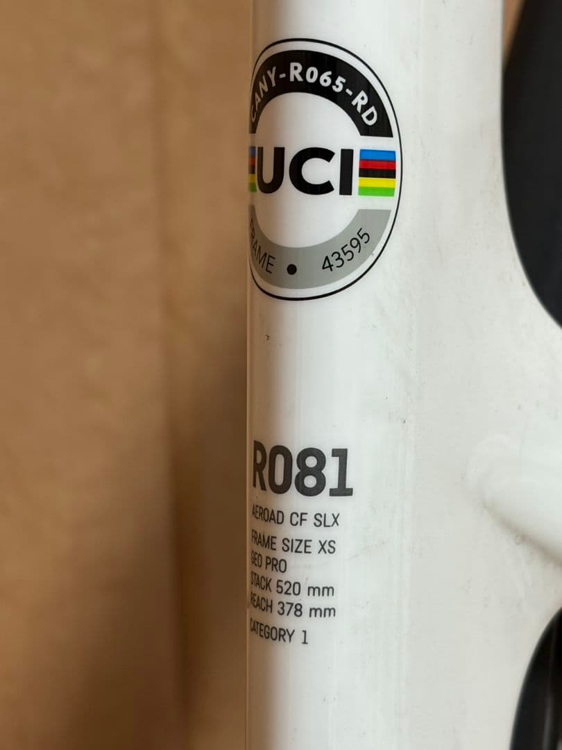 CANYON ロードバイク ホイール抜き ES220F31様専用