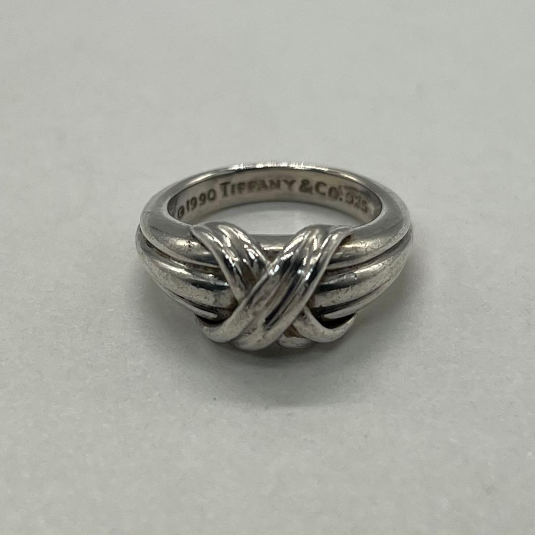 ティファニー TIFFANY シグネチャークロス リング 10号 SV925 - メルカリ