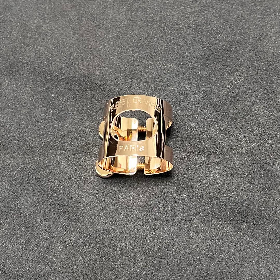 クラリネットリガチャー　クランポン　ピンクゴールド　シルキー