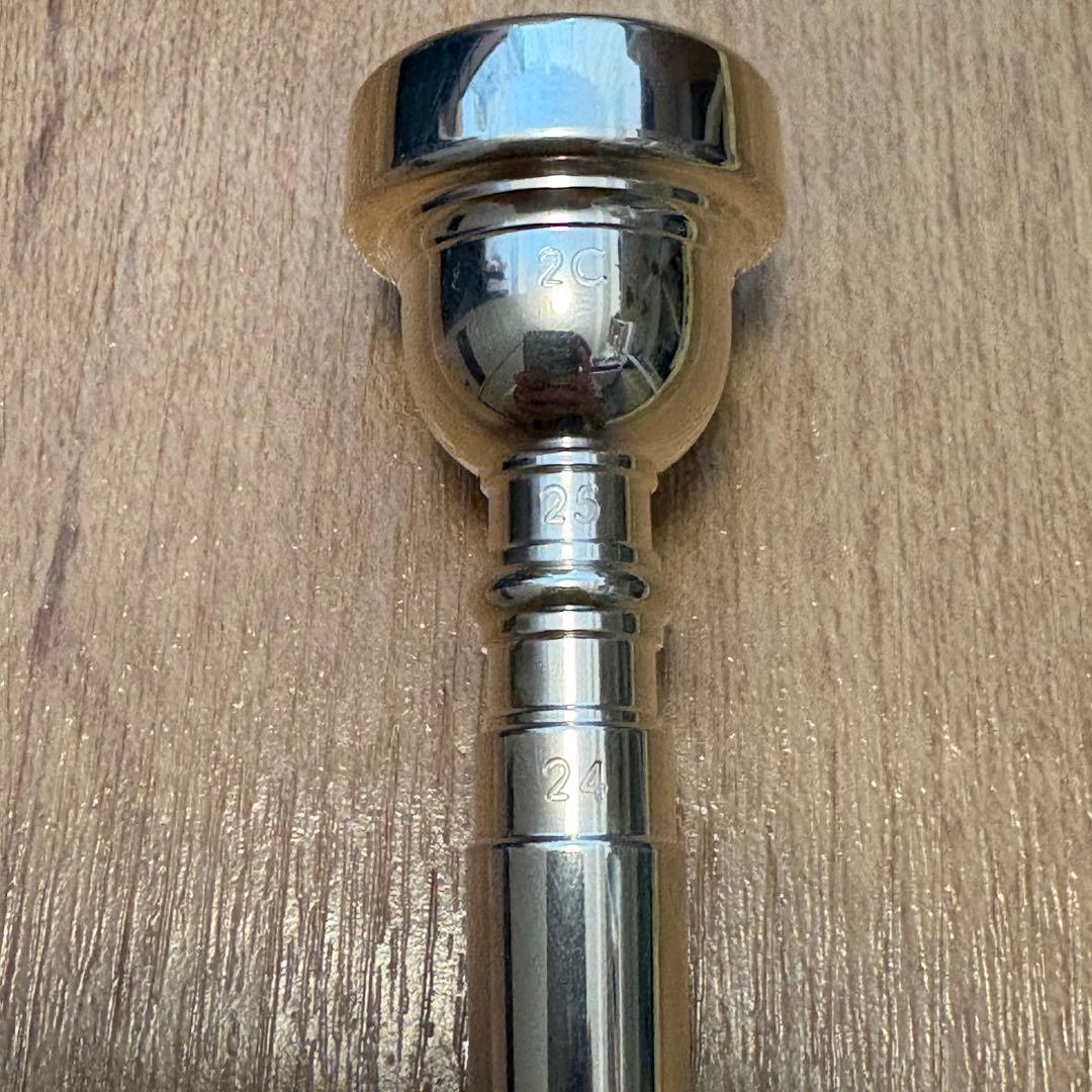 【試奏のみ】Bach 2C 25/24 シンフォニック トランペットマウスピース