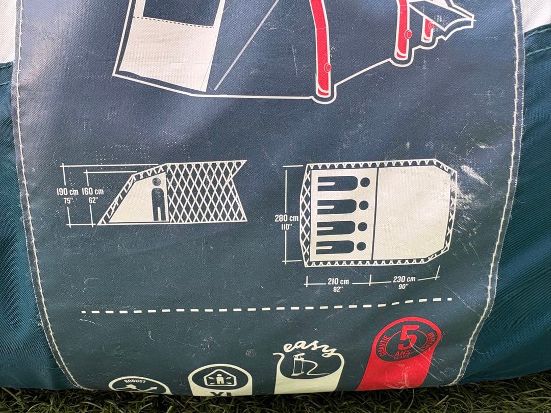 デカトロンquechuaケシュア⭐︎テント⭐︎美品