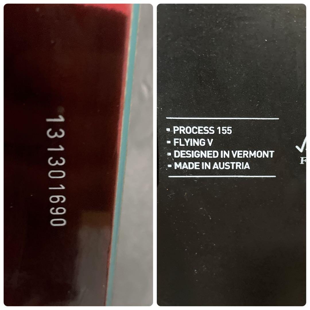 オール Burton プロセス 155cm バイン ブーツ27.5cmセット