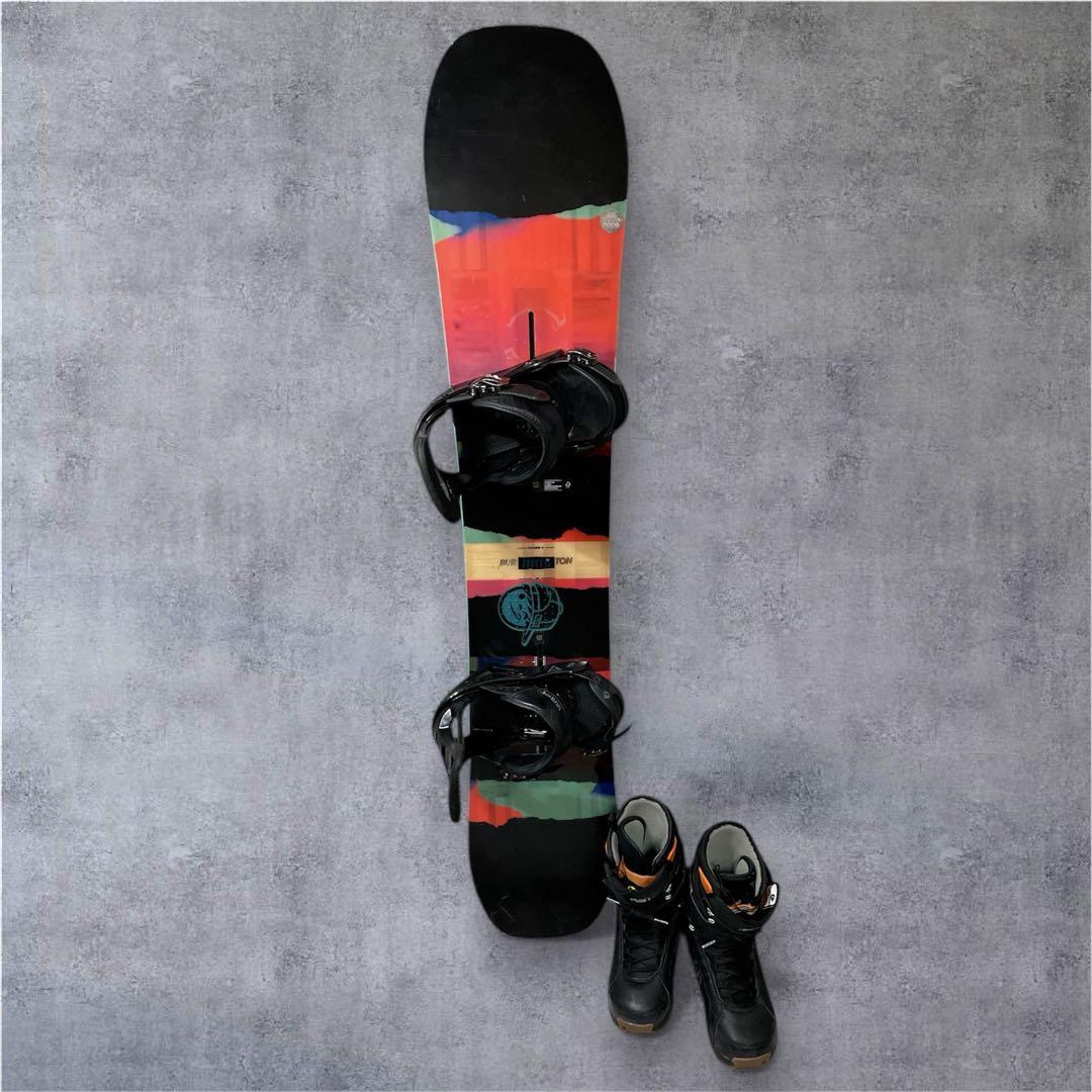 オール Burton プロセス 155cm バイン ブーツ27.5cmセット