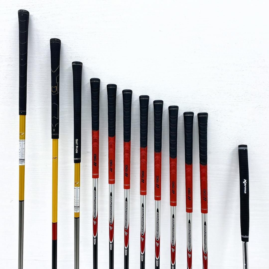 【初心者様推奨‼】 テーラーメイド ヨネックス メンズ ゴルフ クラブ セット