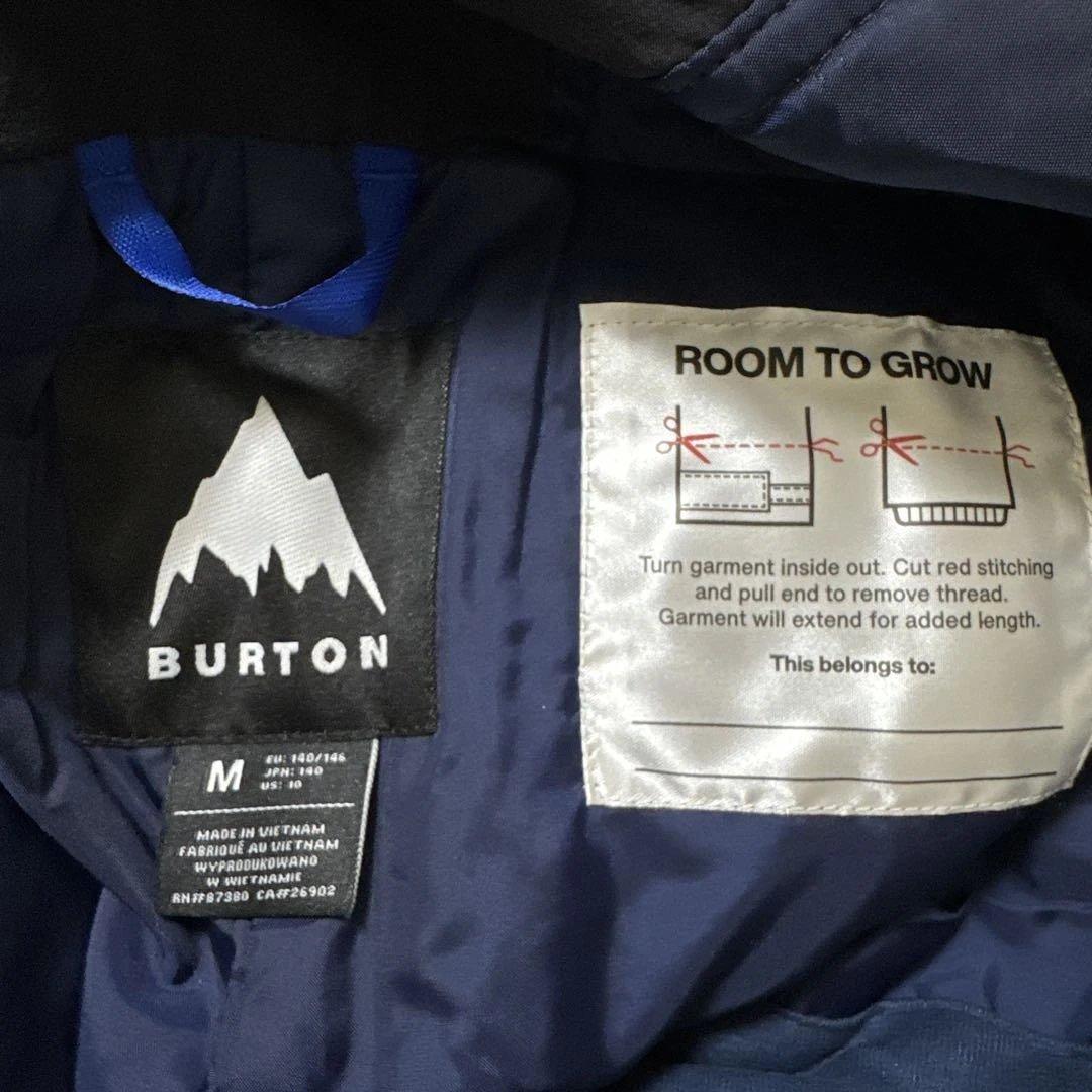BURTON バートン キッズM 140 スキー　スノーボード　ウェア上下セット