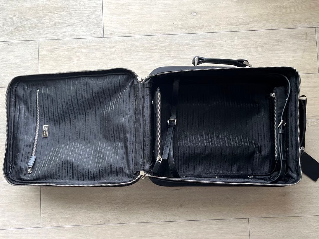 【R】再値下【PRADA ナイロン製キャリー】プラダ／キャリーケース