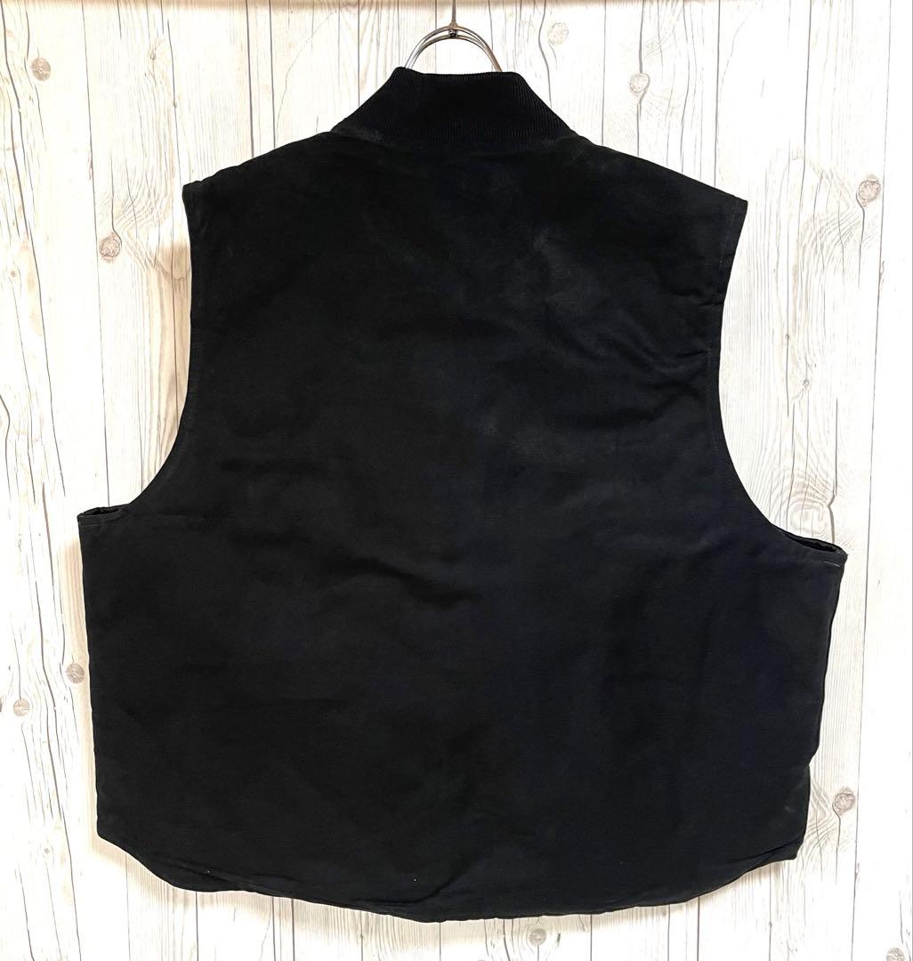 く*み様 タグ付◆カーハート　メンズベスト　ブラック黒　ビック大きめ3XL　メキ