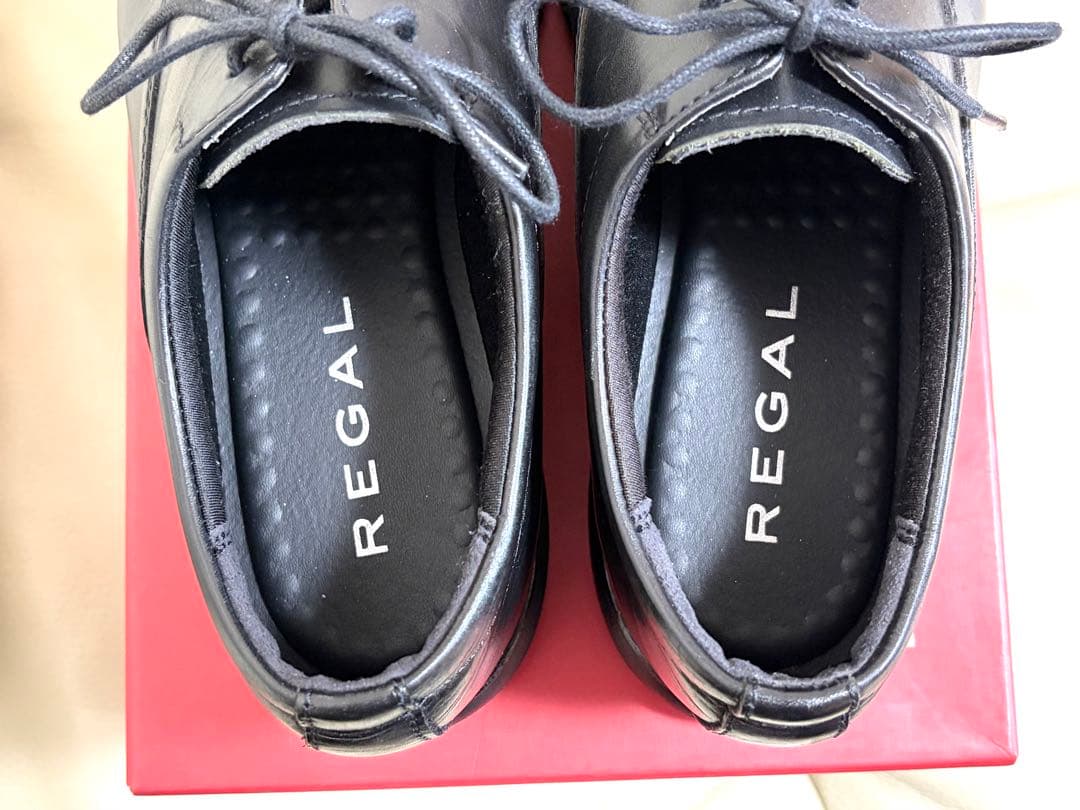 リーガルの革靴 ストレートチップ 24.5cm 黒 71WR