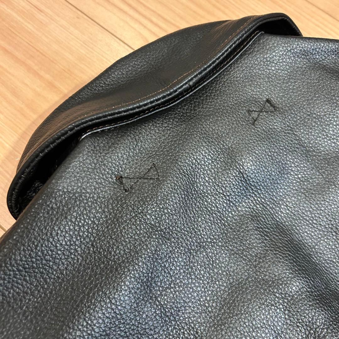 【美品】A2フライトジャケット 黒38 ホースレザージャケット