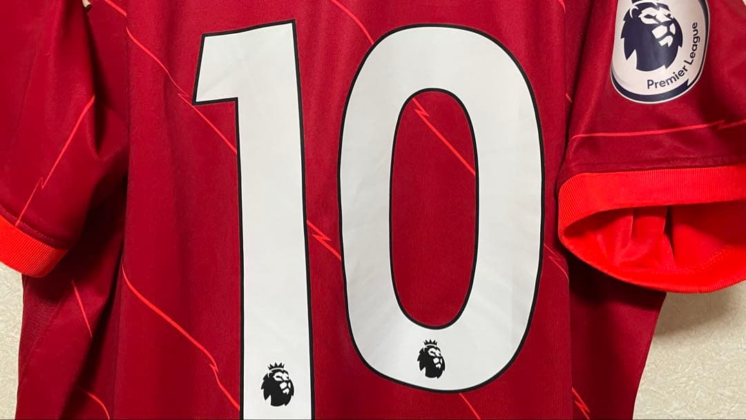 【希少】21-22 リバプール マネ XL ホーム フルパッチ 正規品