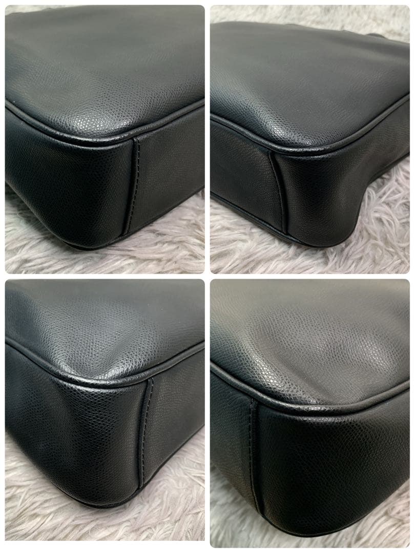 美品 EMPORIOARMANI 2way ビジネスバッグ ショルダーバッグ