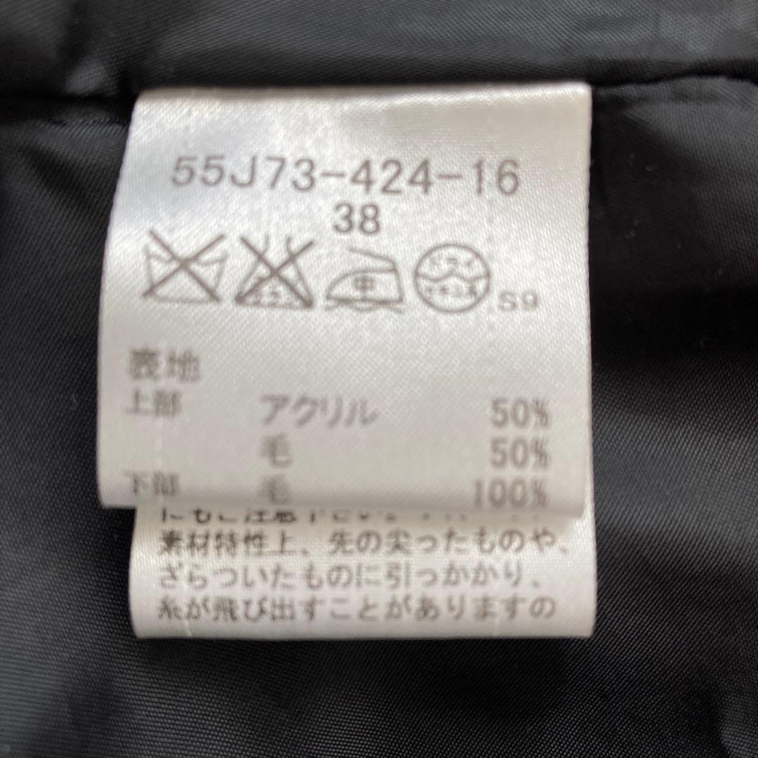 ブルーレーベルクレストブリッジ膝丈ワンピース サイズ38