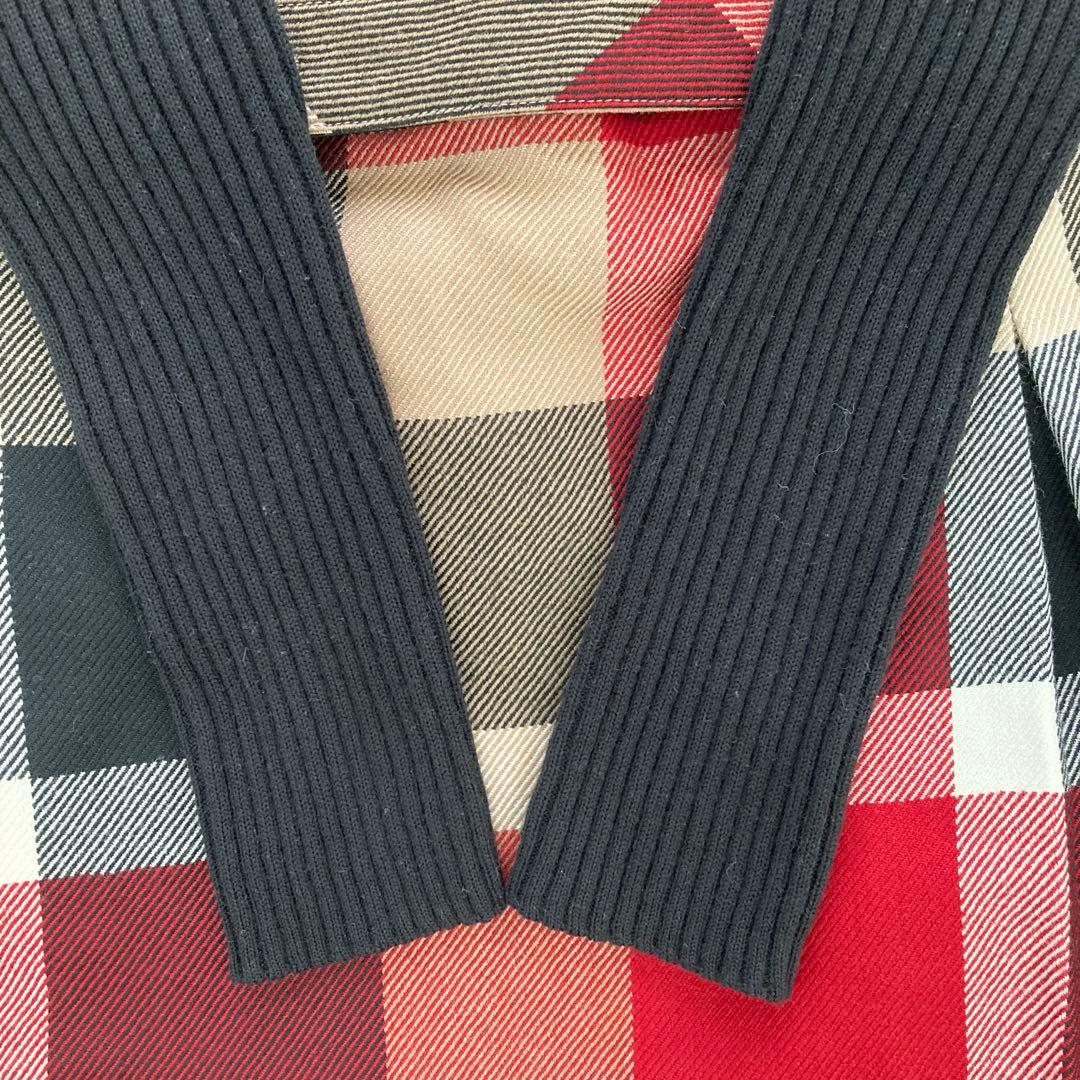 ブルーレーベルクレストブリッジ膝丈ワンピース サイズ38