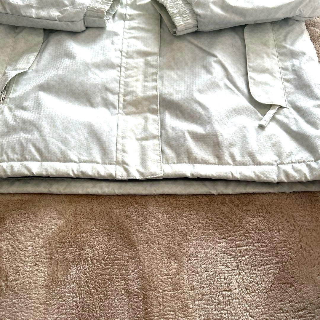 AIRWALK スキーウェア　上下　160 スノボ　男女兼用可　白×ブラウン