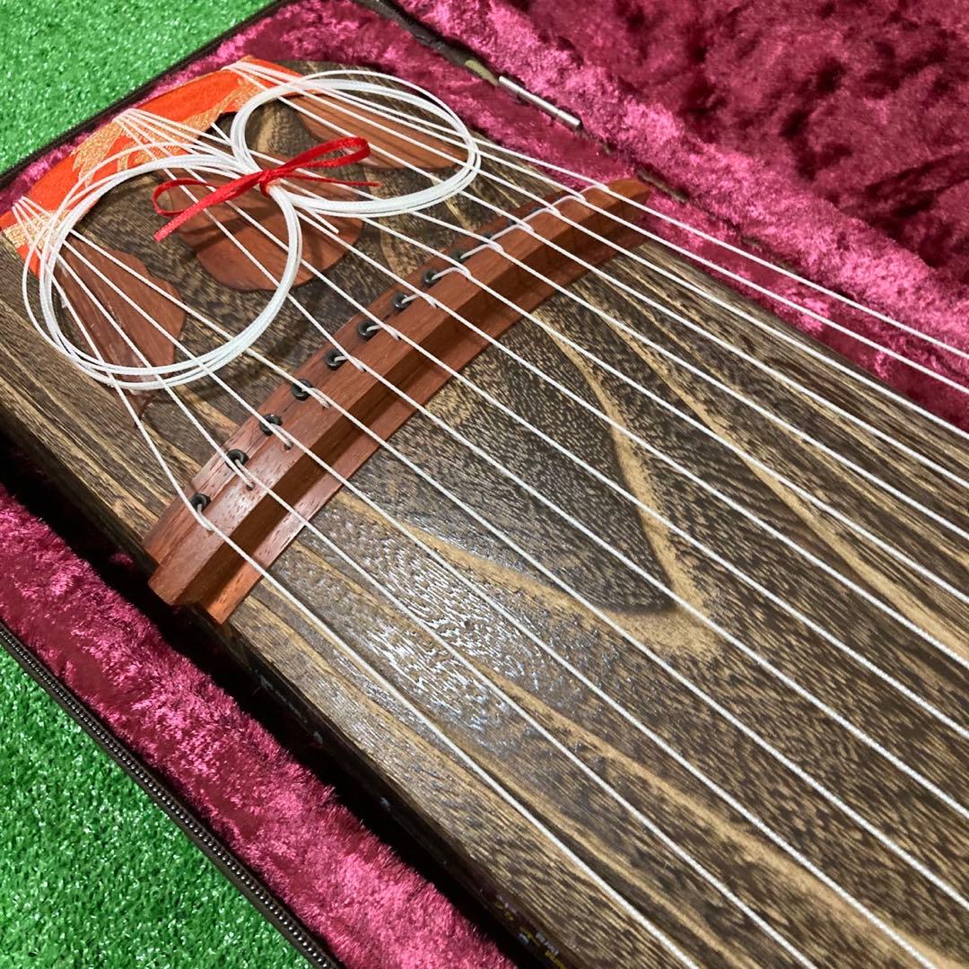 ゼンオン 文化琴 13弦 和楽器 ケース付き