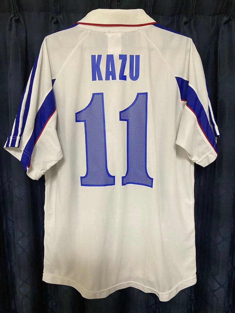 三浦知良 1999/2000 日本代表 アウェイユニフォーム カズ
