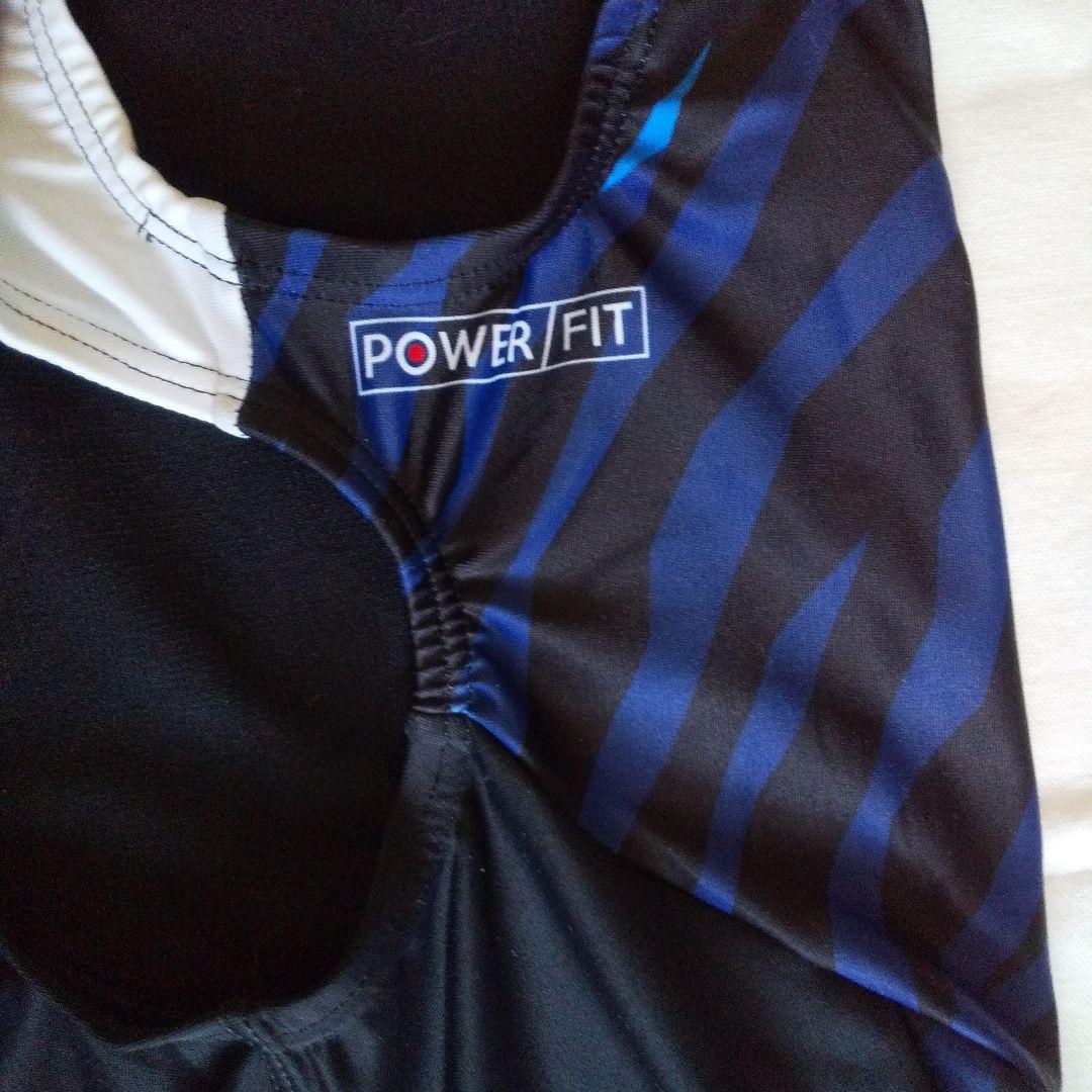 新品 TYR 競泳用水着 ハイバックL黒×ネイビー×ブルー日本製