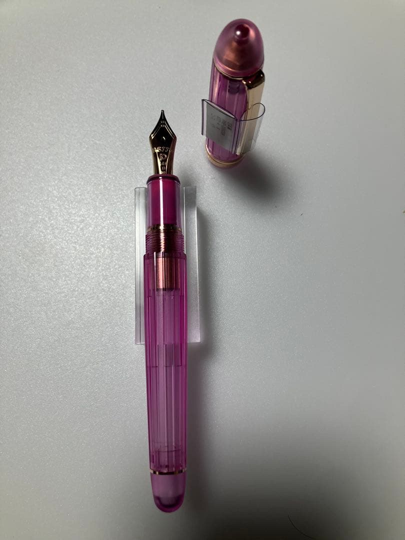 初期ロット　PLATINUM　#3776　センチュリー　ニース　リラ　B-nib