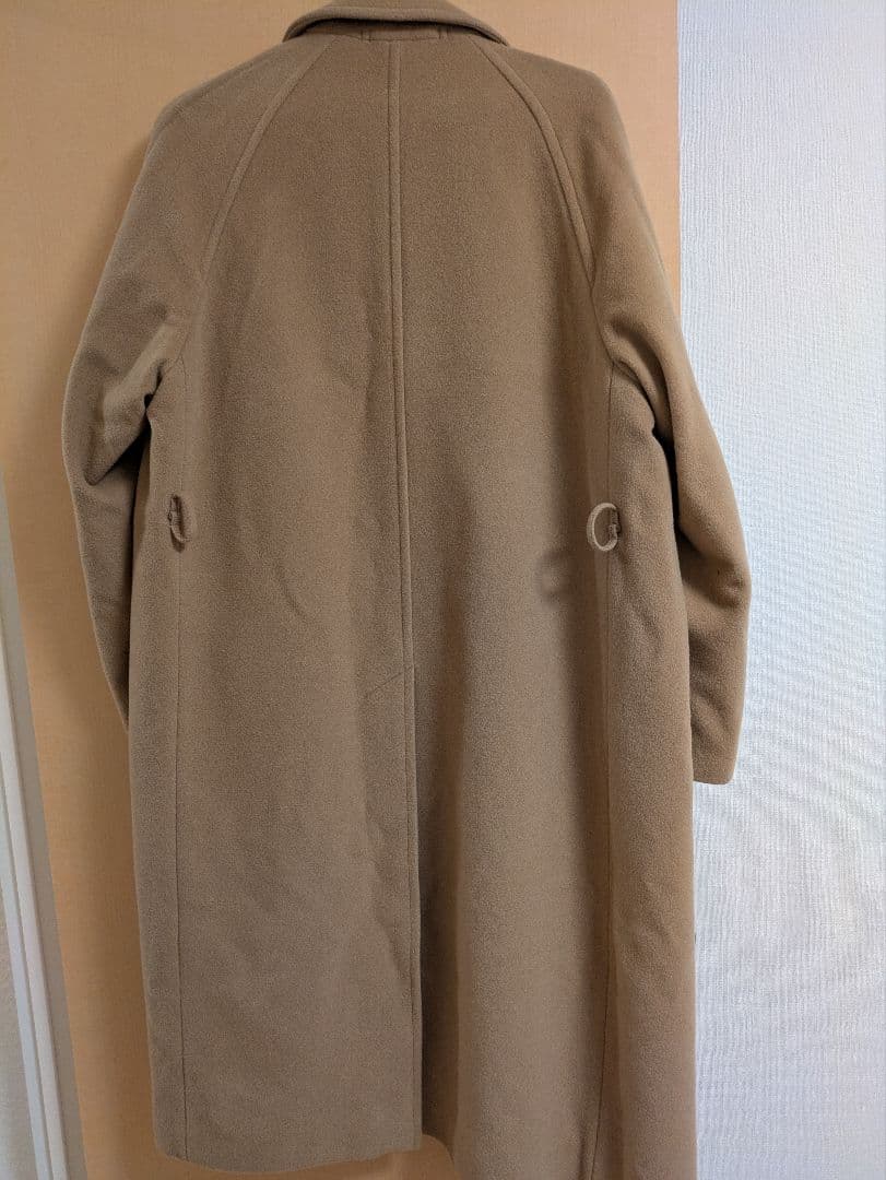 ジャケット・アウター CASHMERE WOOL MOSSER SOUTIEN COLLAR COAT