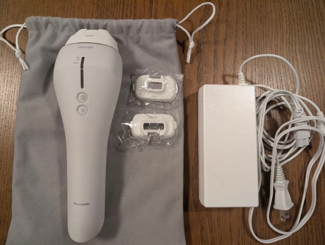 値下げ【美品】Panasonic 光エステ 脱毛器 ES-WP9A-H