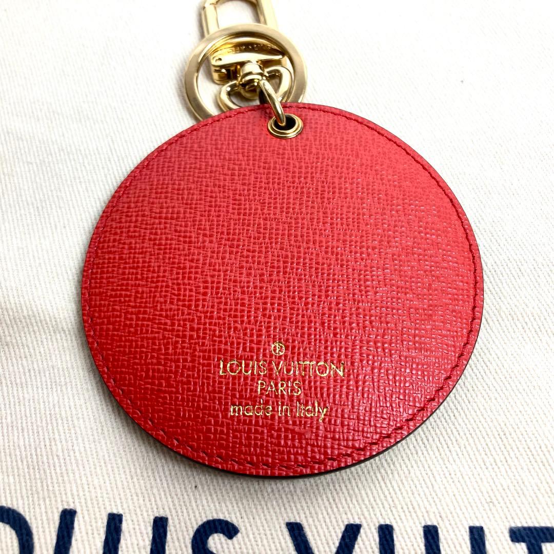 美品】ルイヴィトン ポルトクレ イリュストレ モノグラム M42597