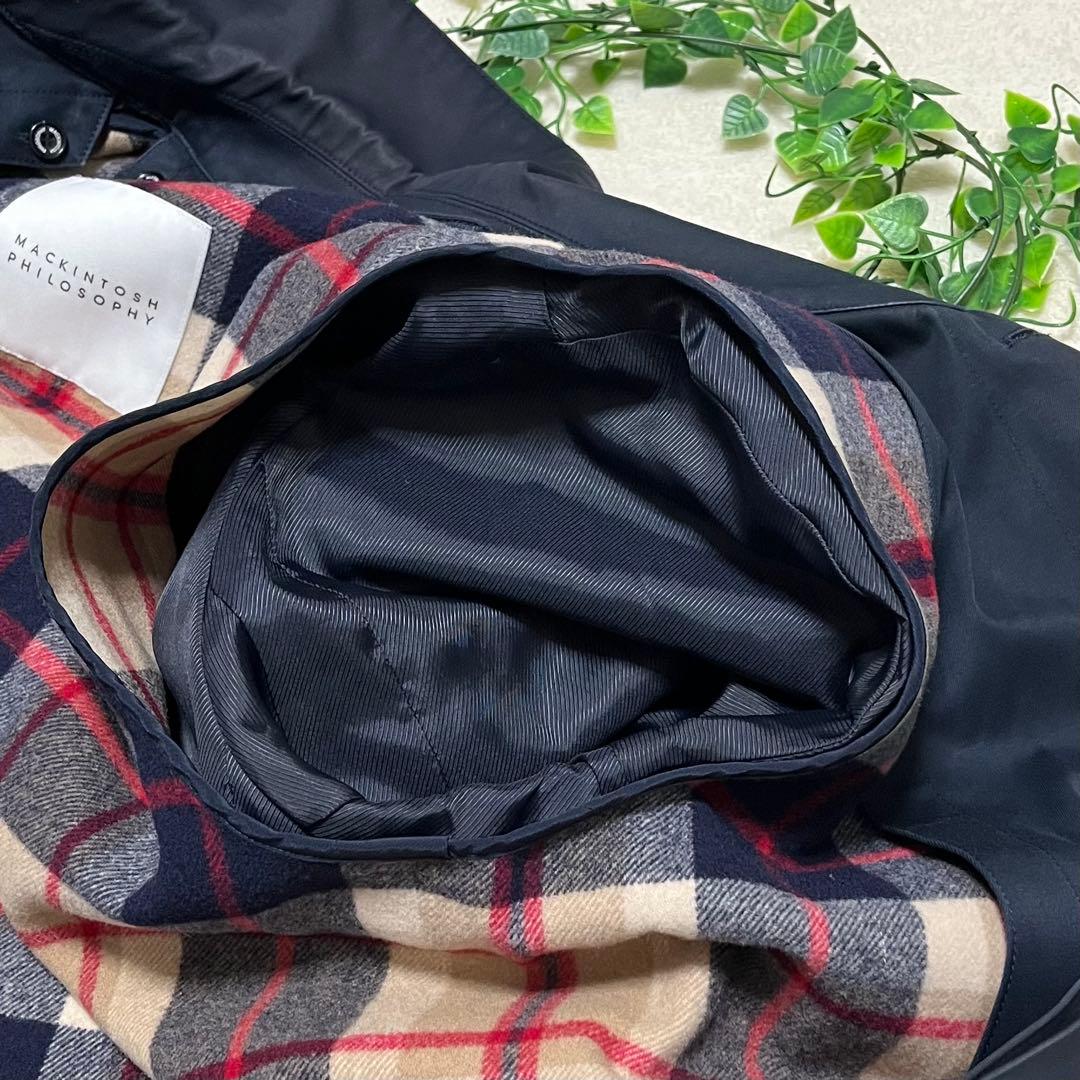 マッキントッシュ　フィロソフィー　ダンケルド　ステンカラーコート　Aライン