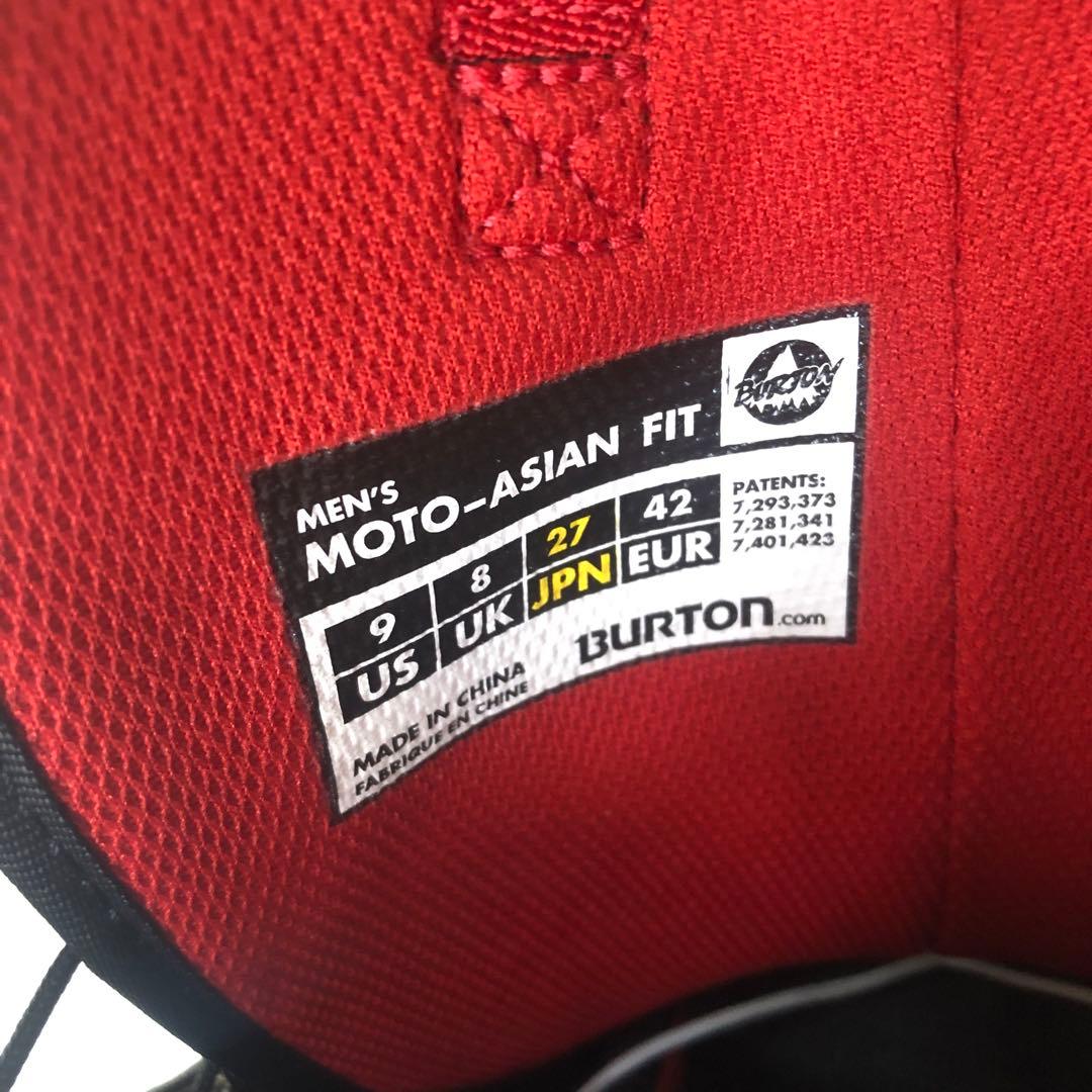 Y*s様 【美品】BURTON MOTO-ASIAN FIT 27.0CM　バー