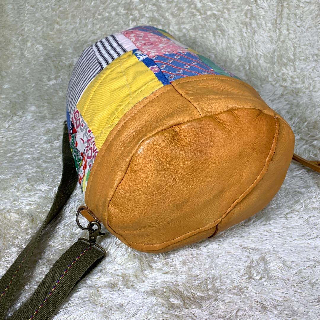 ナスングワム アーリーモーニング コラボ ワンハンド ボンサック パッチワーク