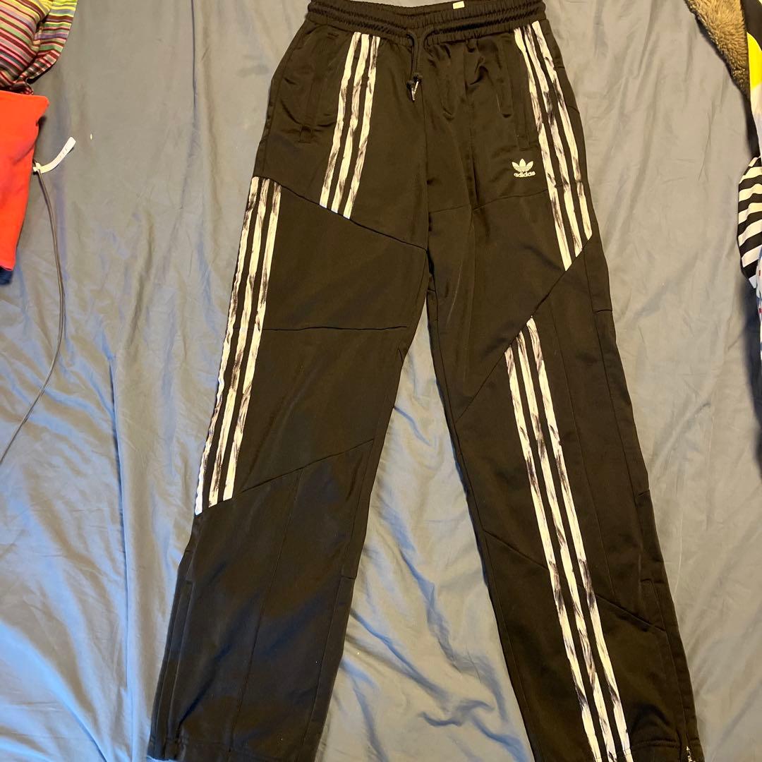 adidas×DANIELLE CATHARI 解体再構築トラックパンツ黒M - メルカリ